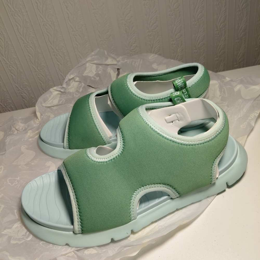 Camper Kids Mint Green Sandals Kids Size 35 Or US 3.5